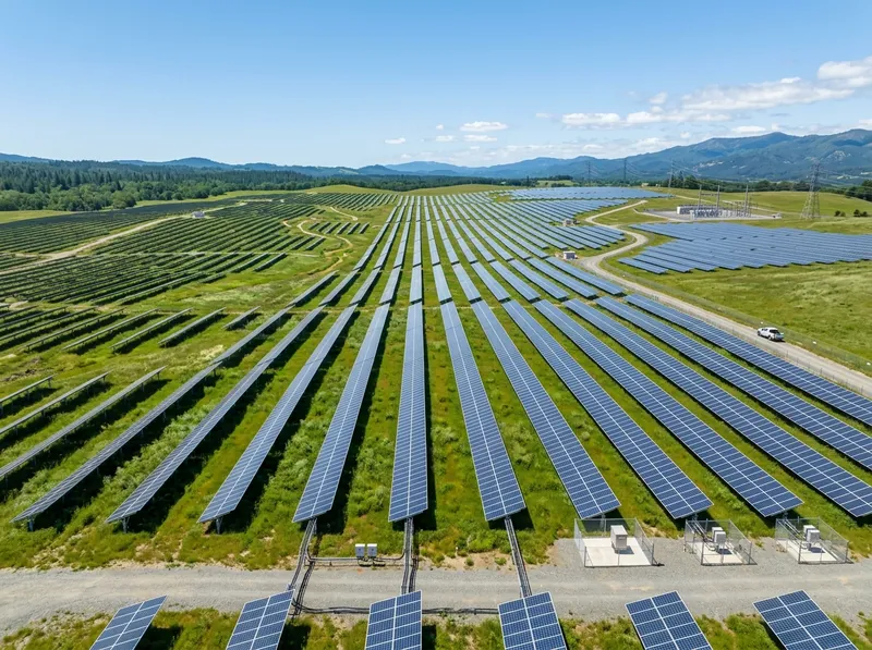 Parque de energía solar