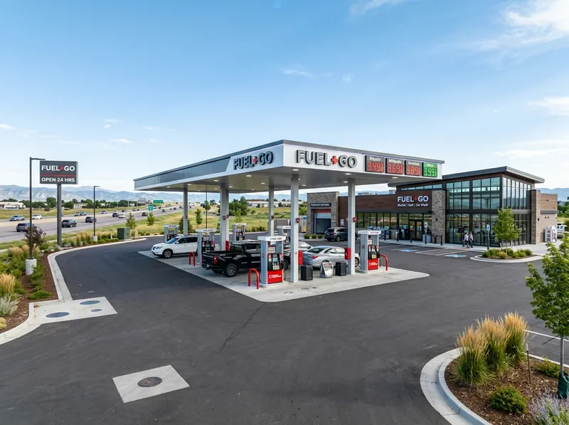 Estación de combustible